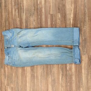 Woman's size 8 button jeans